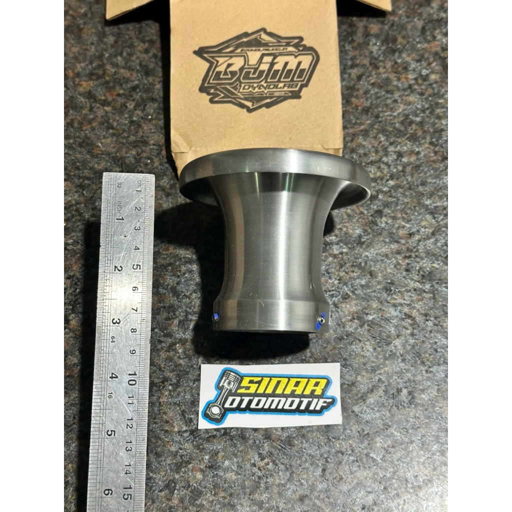 Velocity aluminium corong TB BJM Racing Vario125 Vario150