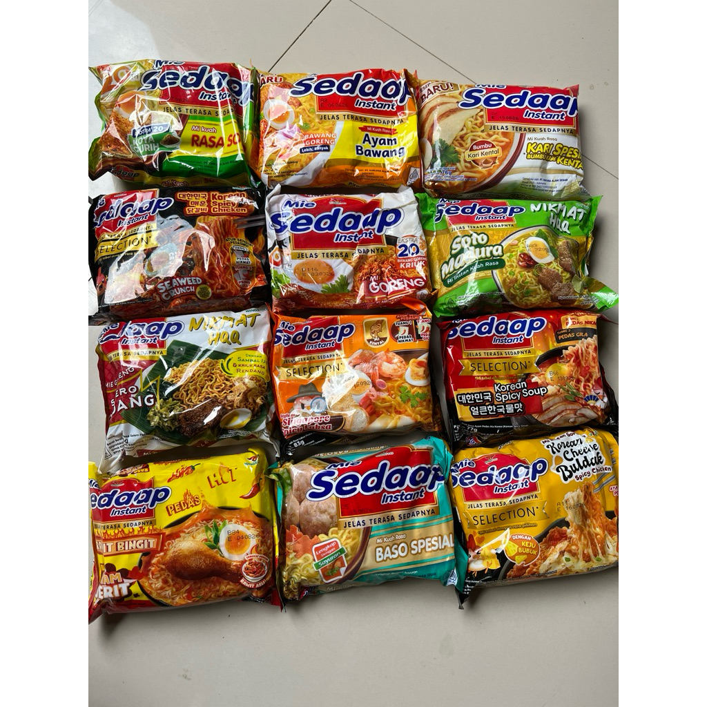 MIE SEDAAP ALL VARIANT