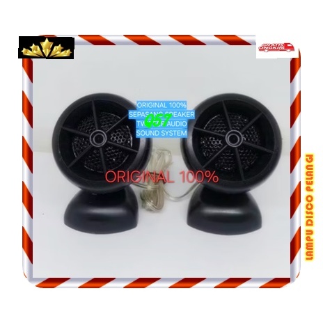 Q57 SPEAKER TREBLE SEPASANG 1 INCI IN TWEETER 4-8 ohm DUAL TWITER TWETER MIINI TAMBAHAN MOBIL RUMAH 