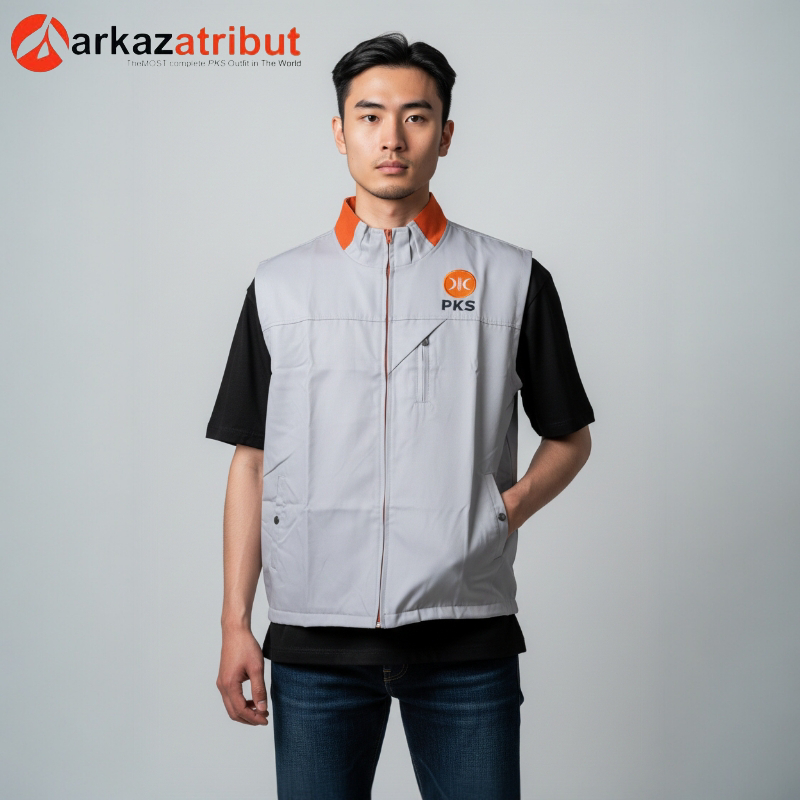 Rompi Partai PKS Bisa Custom | Bordir/Sablon Nama & Logo