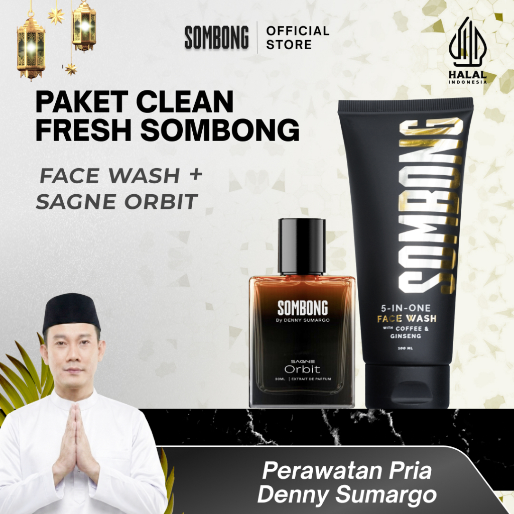 Face Wash + Orbit Sagne - Paket Clean Fresh Combo
