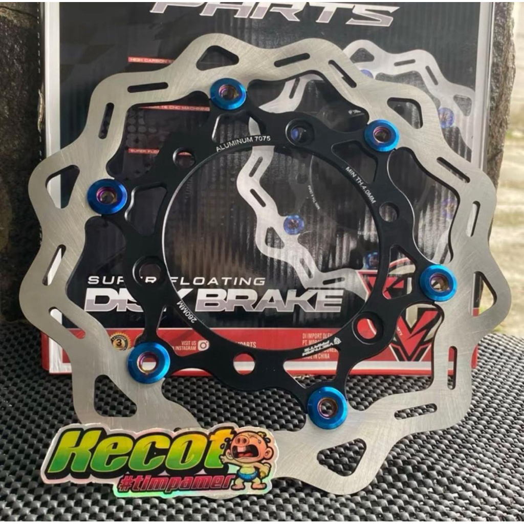 DISK PIRINGAN CAKRAM UK 260MM DISK BRAKE VLOATING BY VIETNAM PARTS PIRINGAN BEAT VARIO GENIO SCOOPY 