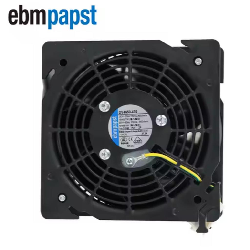 EBMPAPST DV4650-470 Axial Cooling Fan 230VAC 120110mA 120*120 MM Cabinet Fan