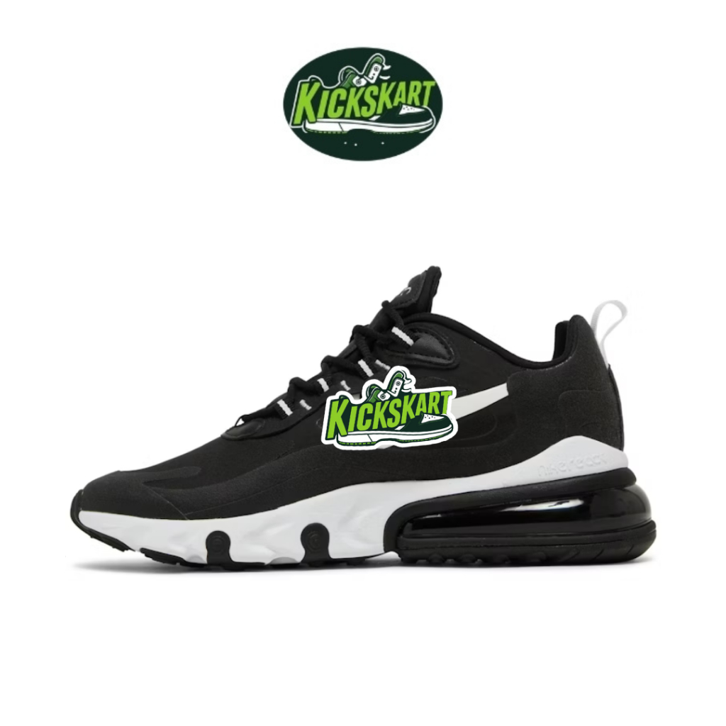 Sepatu AM 270 React Black White
