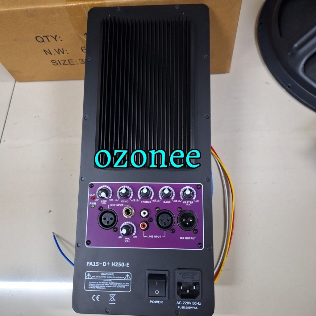 Power kit mesin speaker aktif class H PB250A / H PB 250A