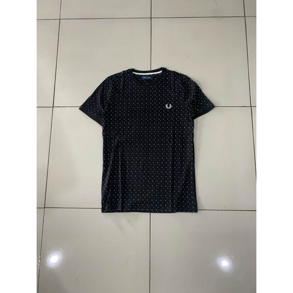 Tshirt fred perry polkadot original