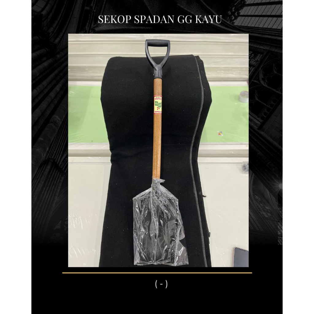 sekop spadan GG kayu
