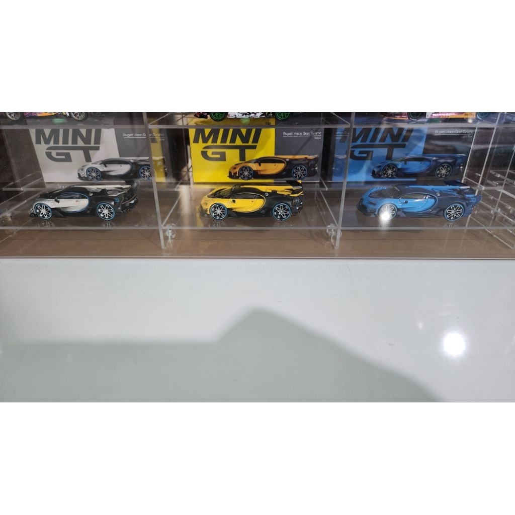 paket mini gt bugatti vision 3pcs unsealed