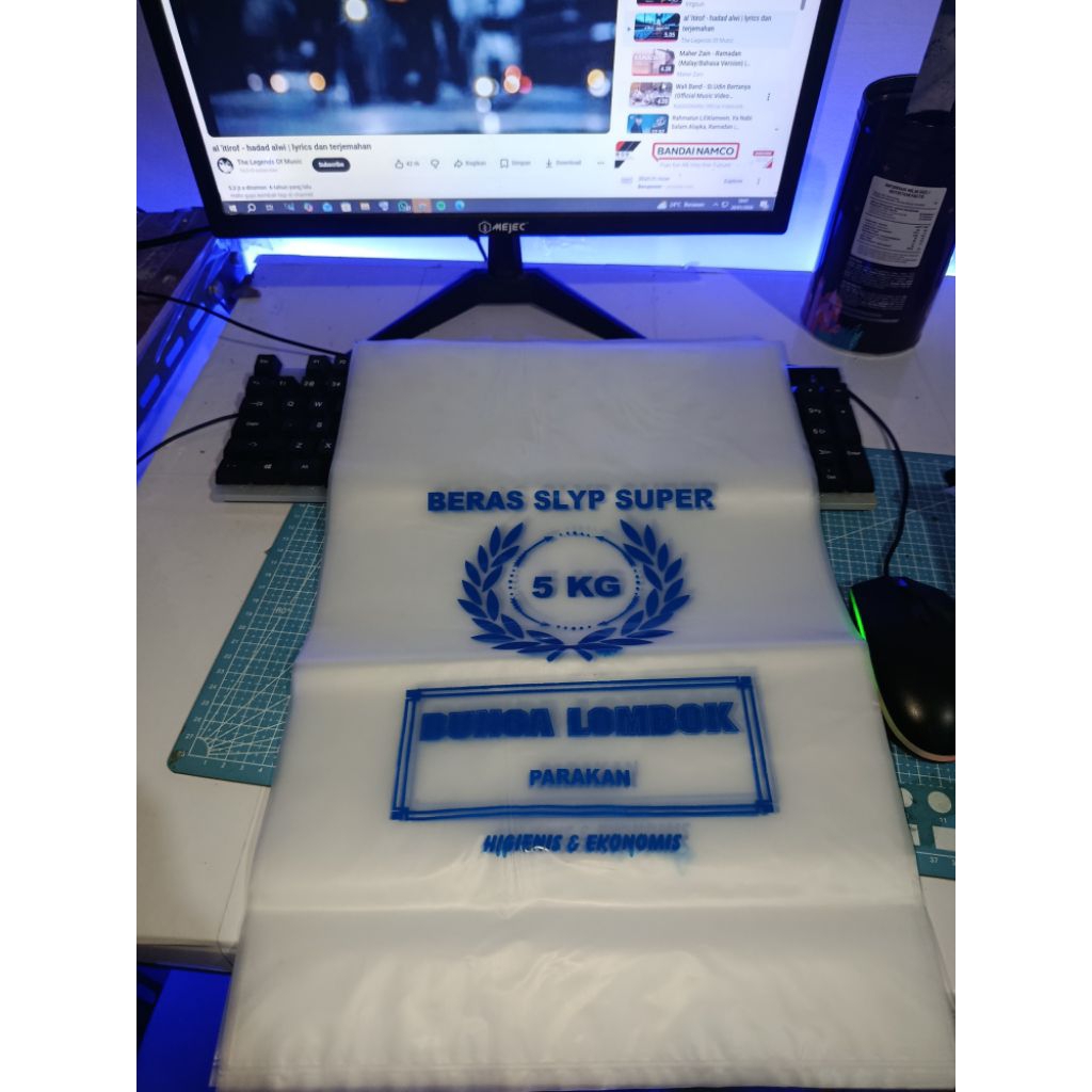 Plastik Klip Obat + Sablon