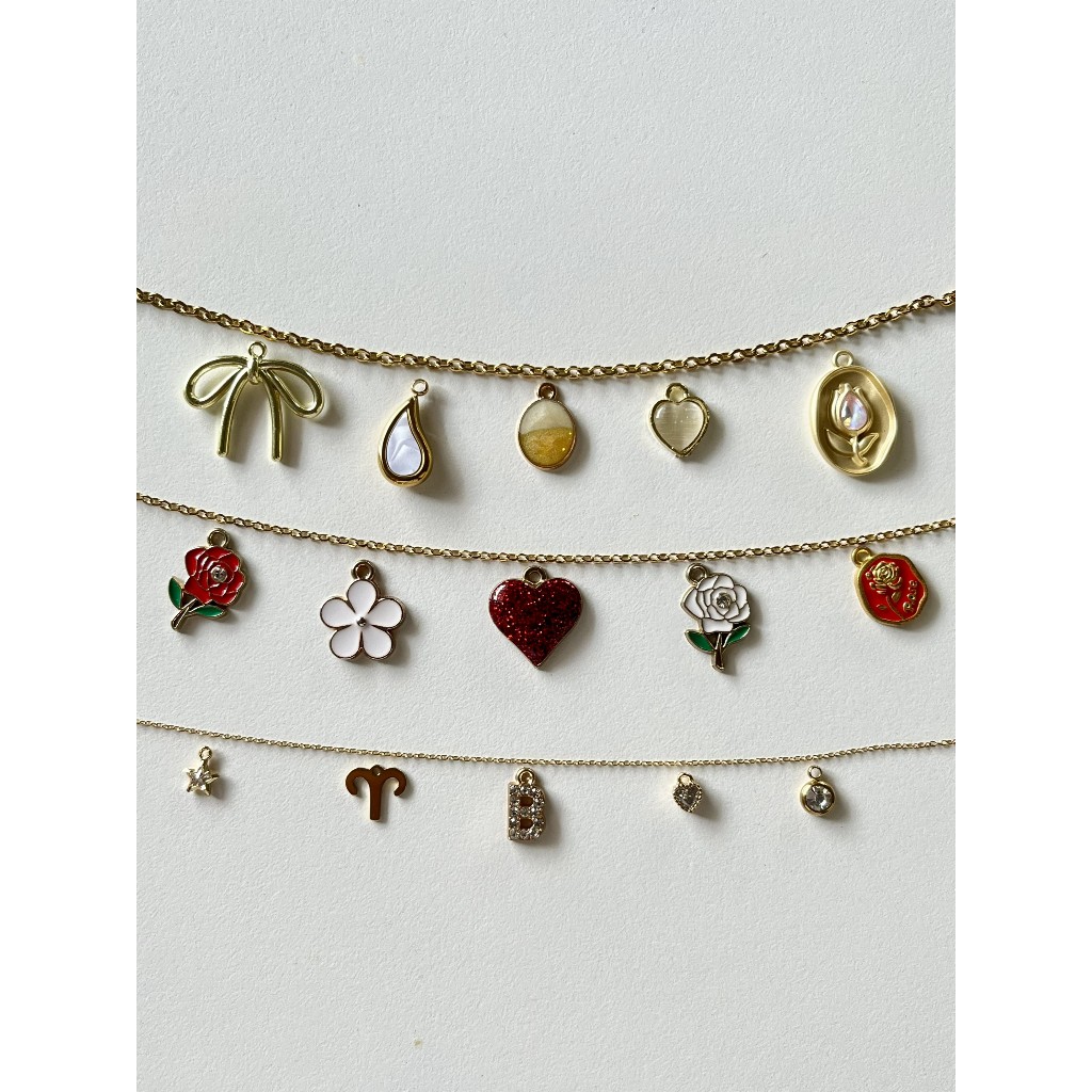 Kalung Custom Rantai Pengait Iris Loop - Stainless Steel