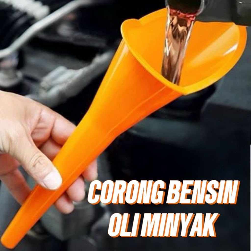 Corong Bensin Torong Bensin Oli Minyak Bbm Mobil Motor Bahan Plastik