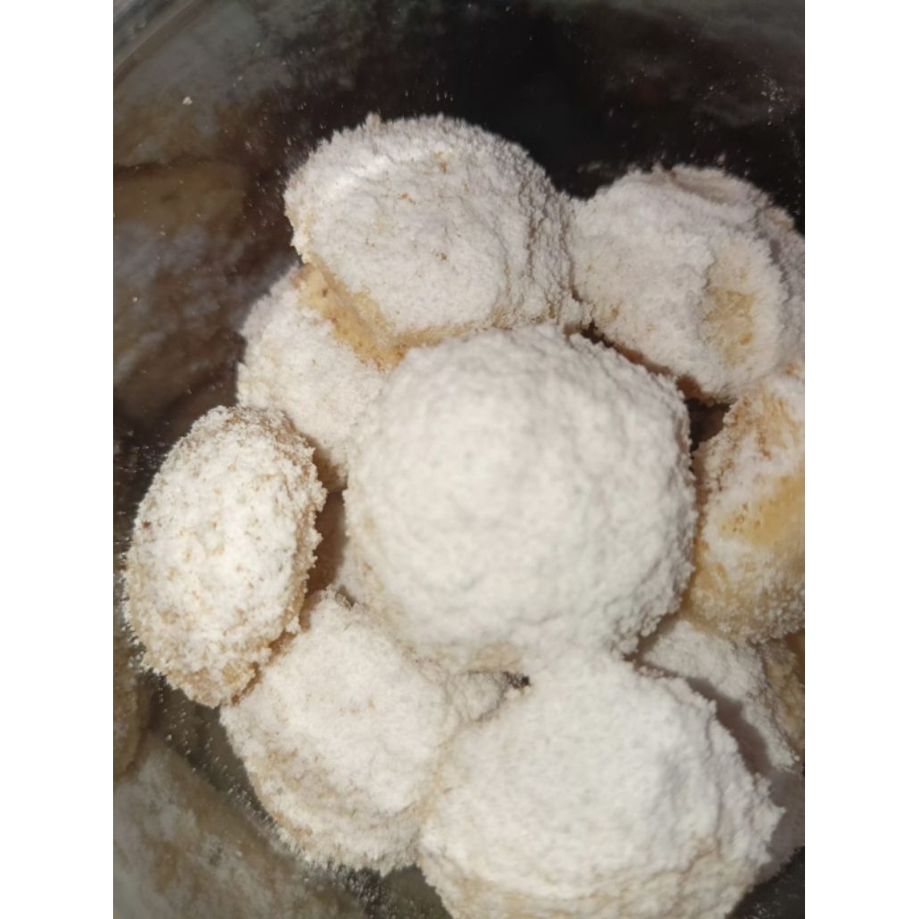 putri salju | UK toples 600ml | kue kering banjarmasin | kue lebaran