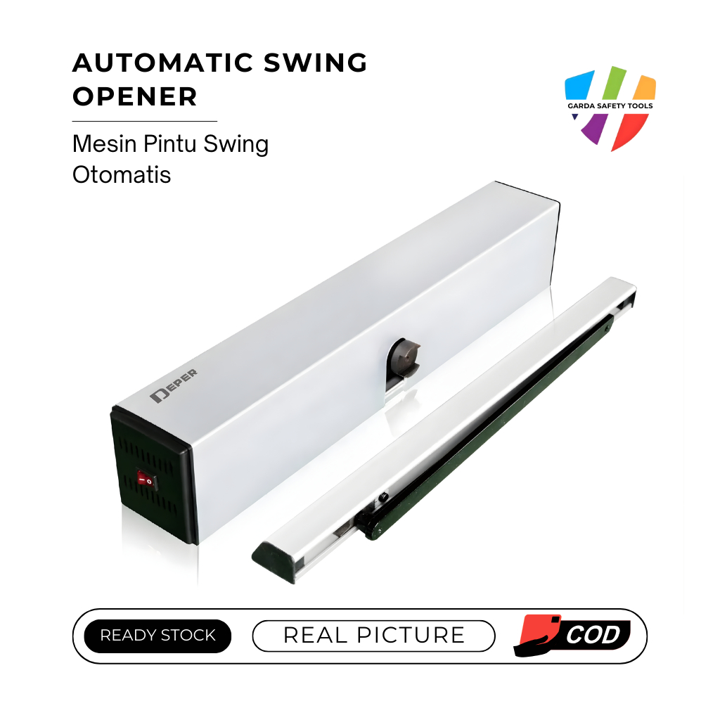 Mesin Pintu Swing Otomatis / Automatic Swing Door Opener - Alat Pembuka Pintu Otomatis Sensor Gerak