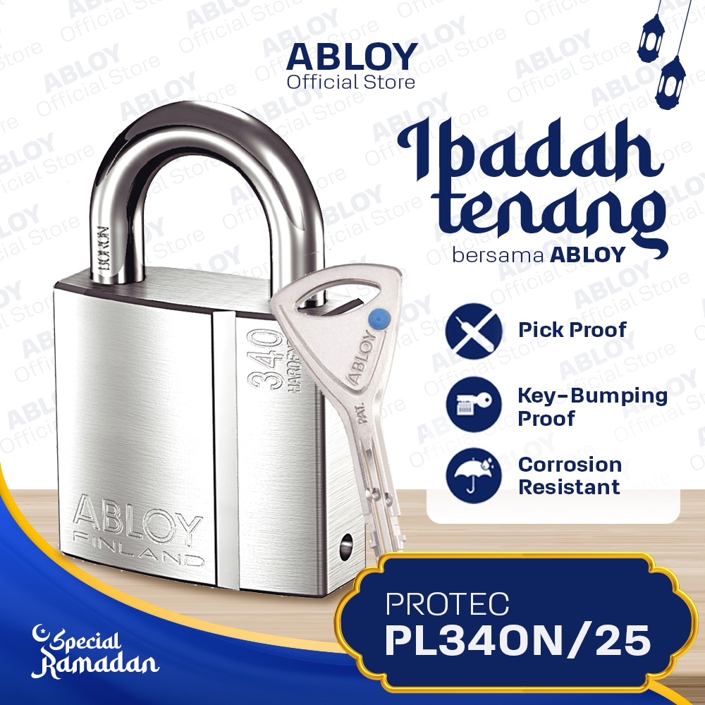 ABLOY Gembok Padlock Protec PL340N