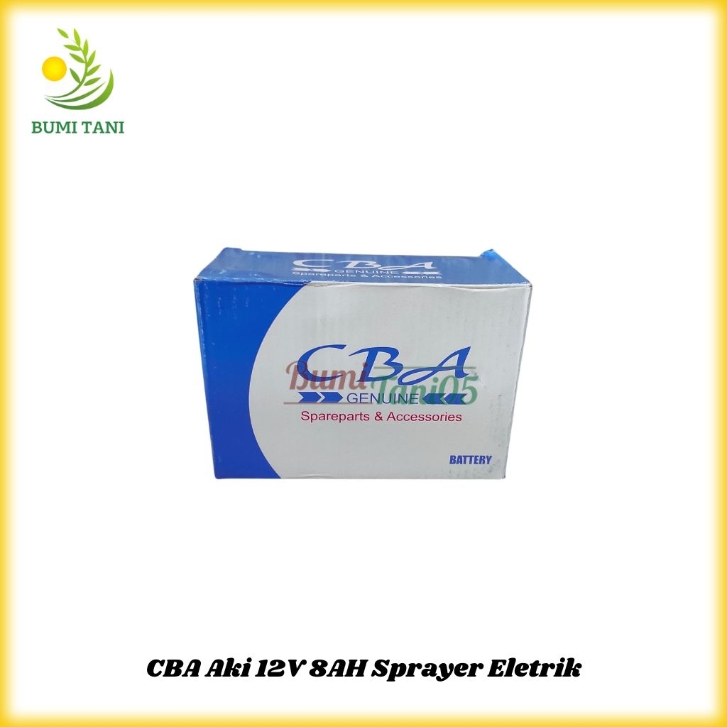 CBA Battery Aki Sprayer 12V 8AH Aki Sprayer Pompa Elektrik
