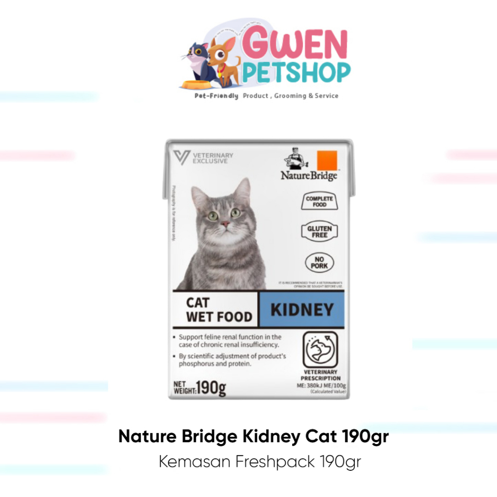 Nature Bridge Vet KIDNEY CAT 190gr