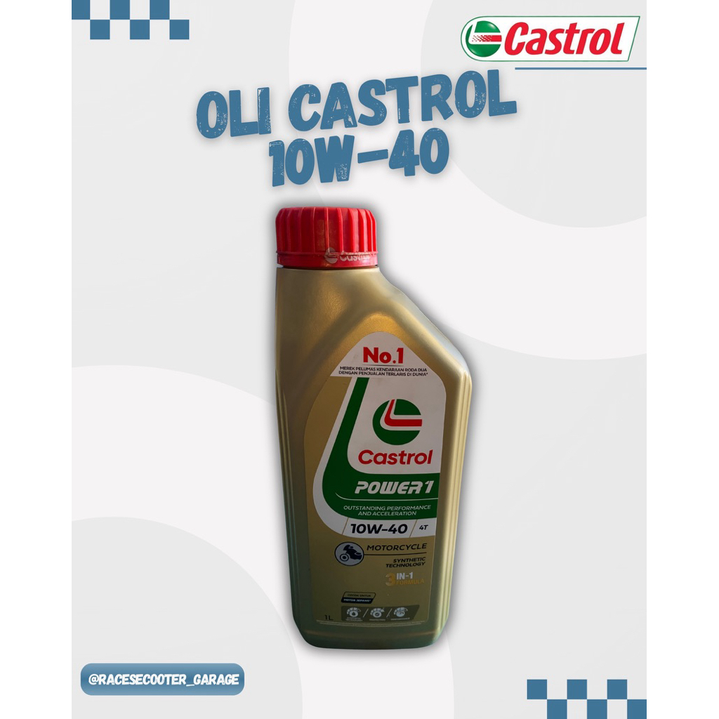 Oli Castrol POWER 1 10W-40 1 Liter