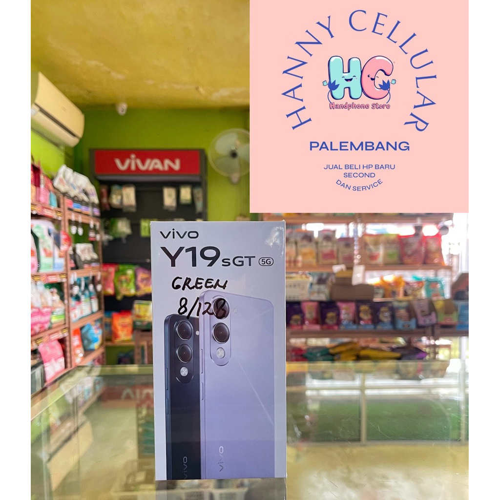 VIVO Y19s GT 5G RAM 8/128 GARANSI RESMI BARANG BARU