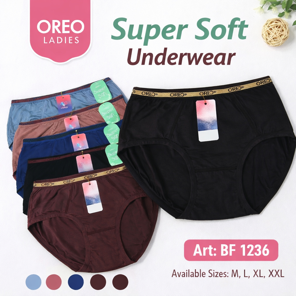 CD Oreo Super Soft - Celana Dalam Wanita Oreo 1236 - Ecer