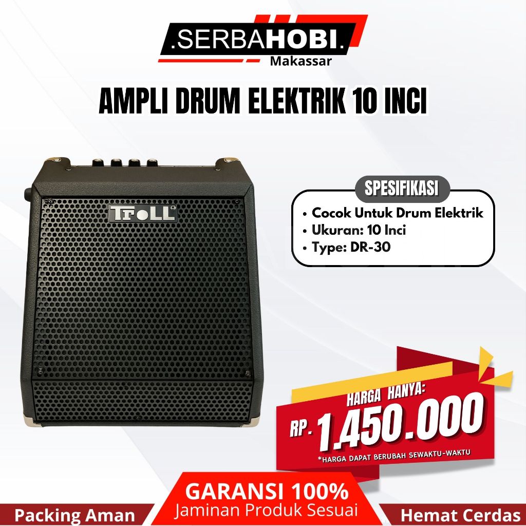 SPEAKER DRUM / AMPLI DRUM ELEKTRIK 10 INCI