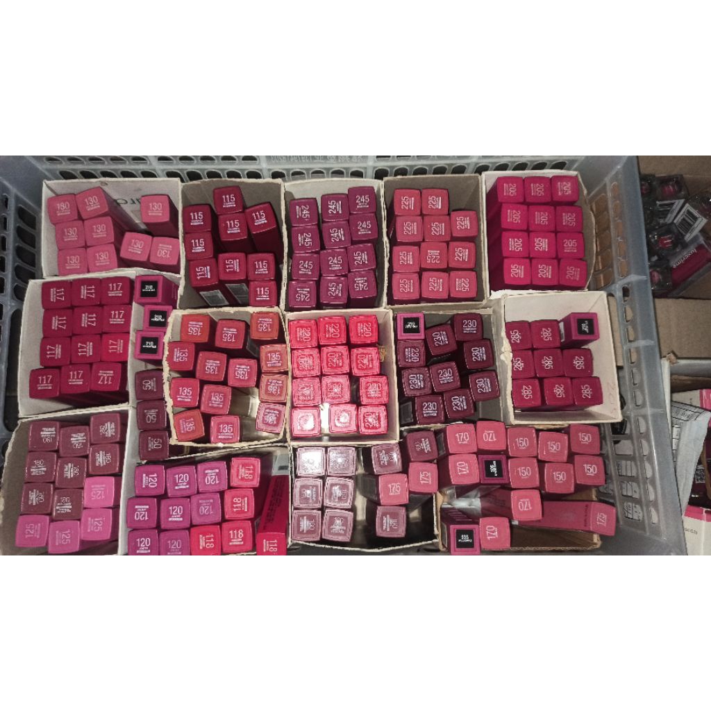 superstay matte ink nomor 205-245
