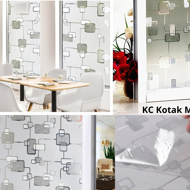 GM KC MINIMALIS SANBLAST STIKER KACA JENDELA 3D SANBLAST JENDELA STIKER KACA FILM STICKER SUNBLAST