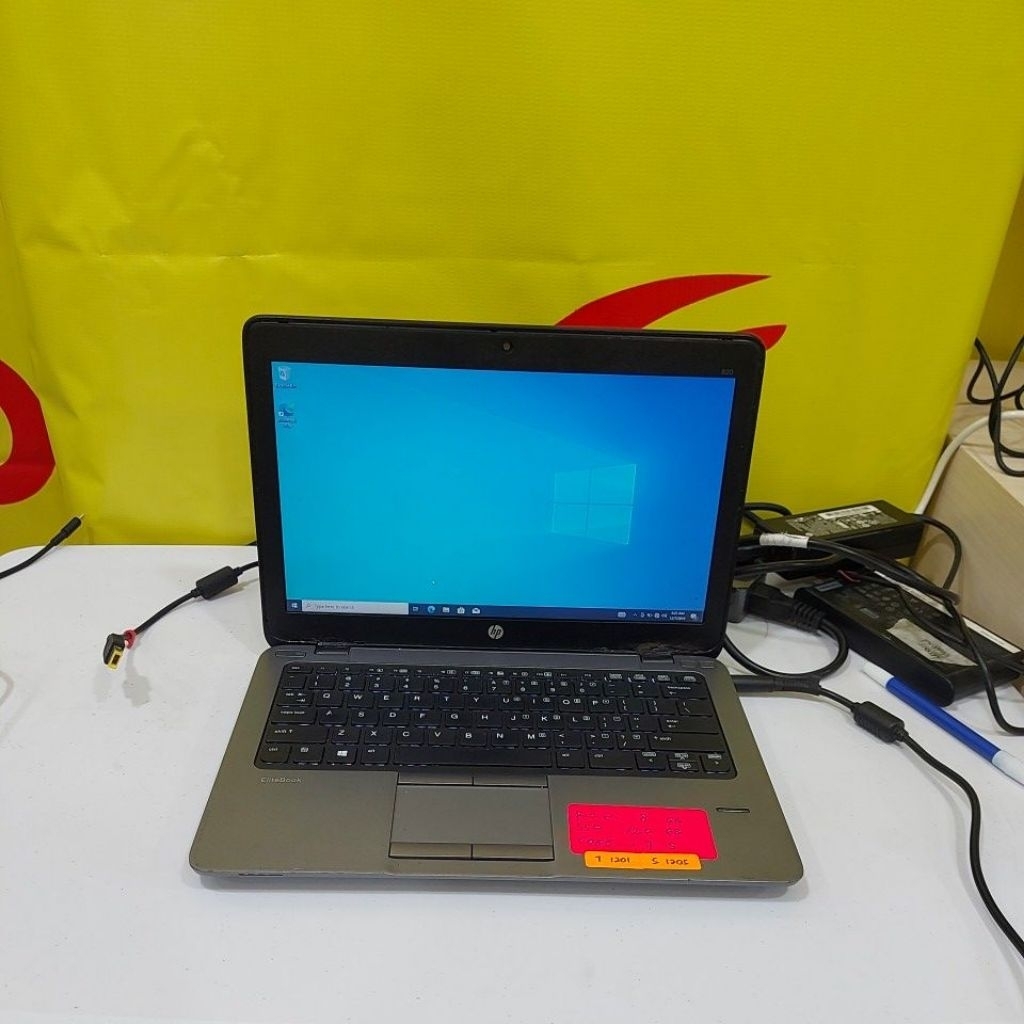 laptop hp elitebook 820 core i7 5600U ram 8gb ssd 128gb 1205