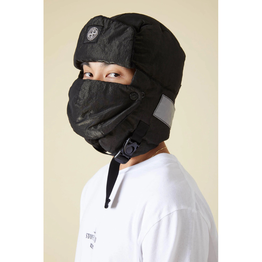 Stone Island Nylon Metal Trapper Hat