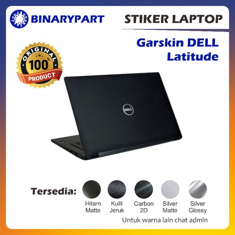 (3) GARSKIN LAPTOP DELL LATITUDE — Stiker Laptop Dell Latitude
