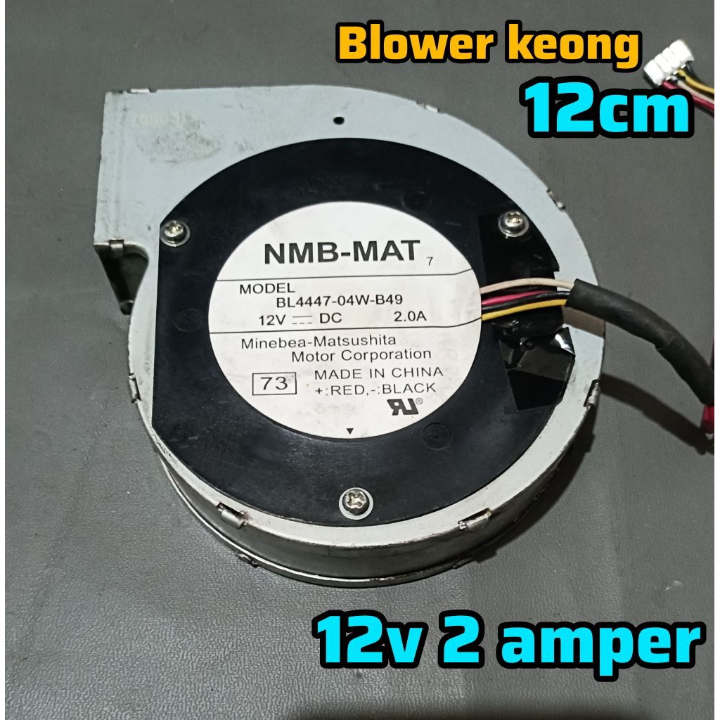 KİPAS BLOWER KEONG 12CM 12V 2 AMPER