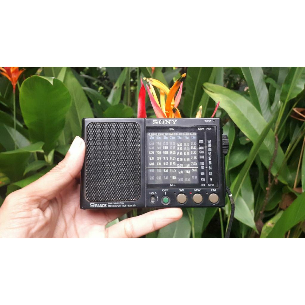 Radio SONY ICF-SW20 SW1-7/MW/FM 9 Band