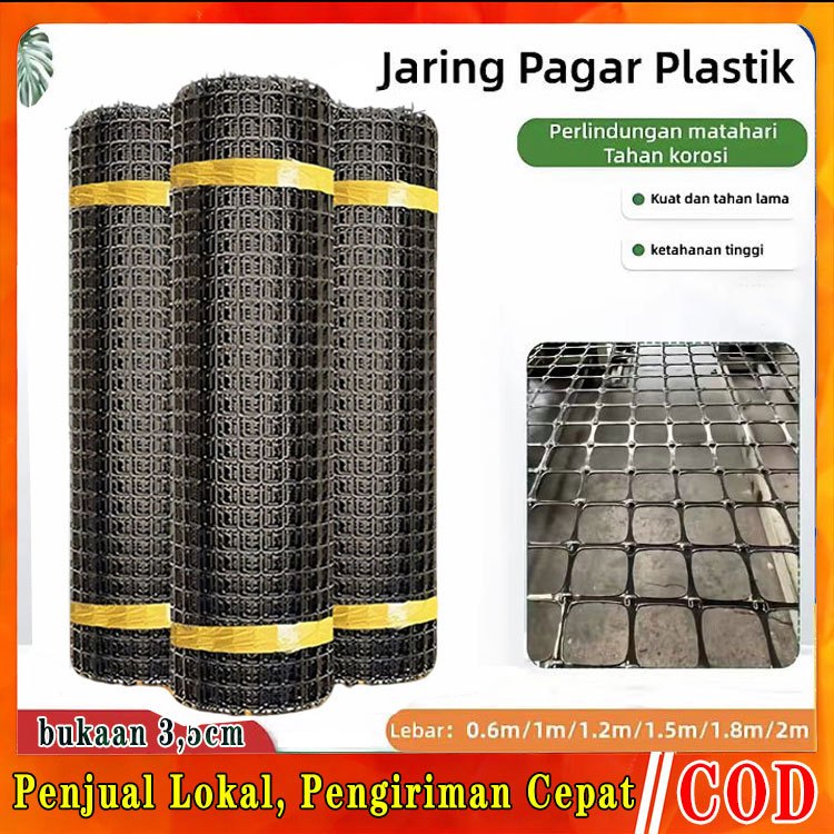 Plastik HDPE Kebun jaring tanamankebun Jaring Kawat Jaring pagar ayamkebun kandang ayam Jaring Pelin