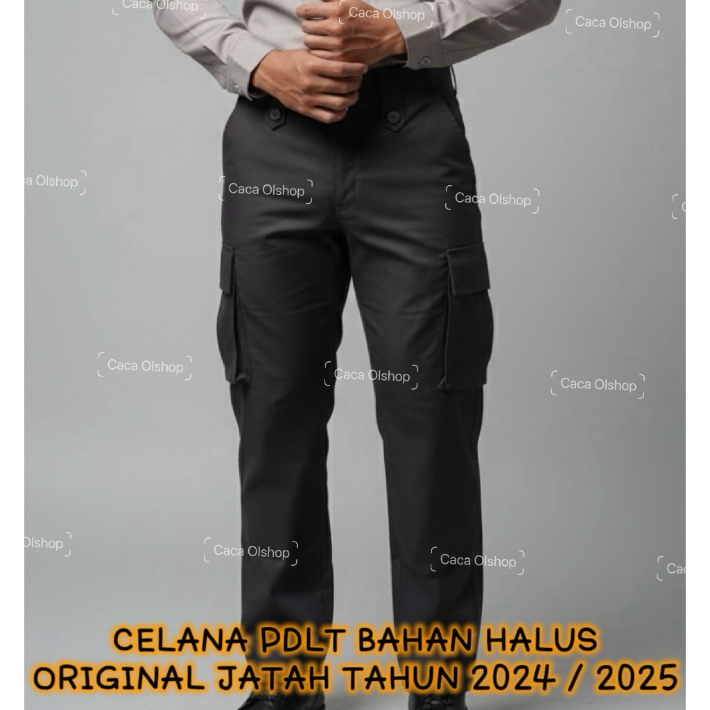 ORIGINAL LOGISTIK CELANA PDL / PDLT JATAH POLRI TERBARU BAHAN HALUS LICIN