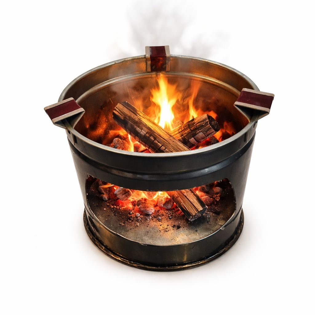 Tungku kayu bakar/anglo