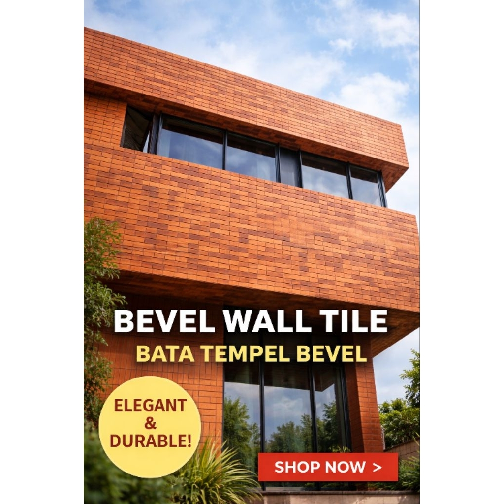 Bata tempel bevel, bata tempel terakota, bata tempel merah