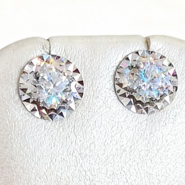 Giwang Emas Asli Glitter 17k