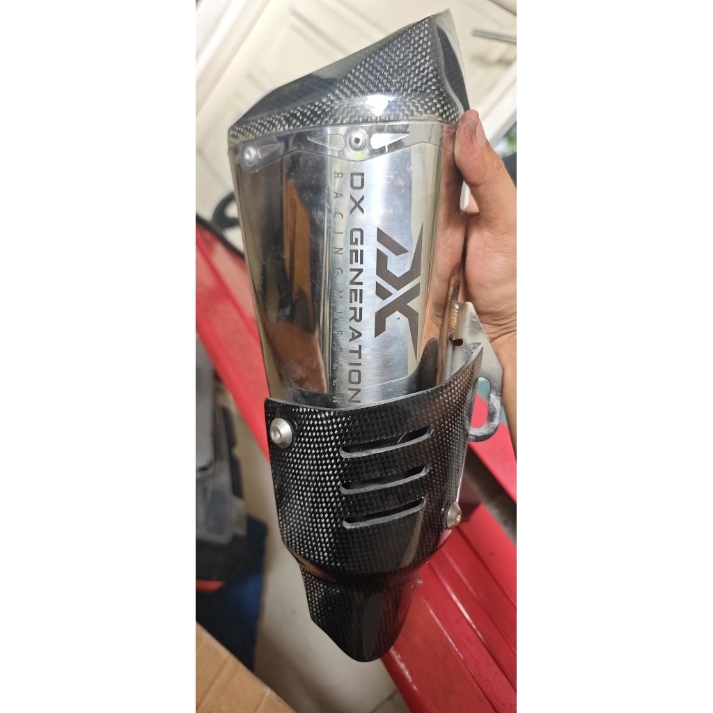 knalpot dx generation short silver