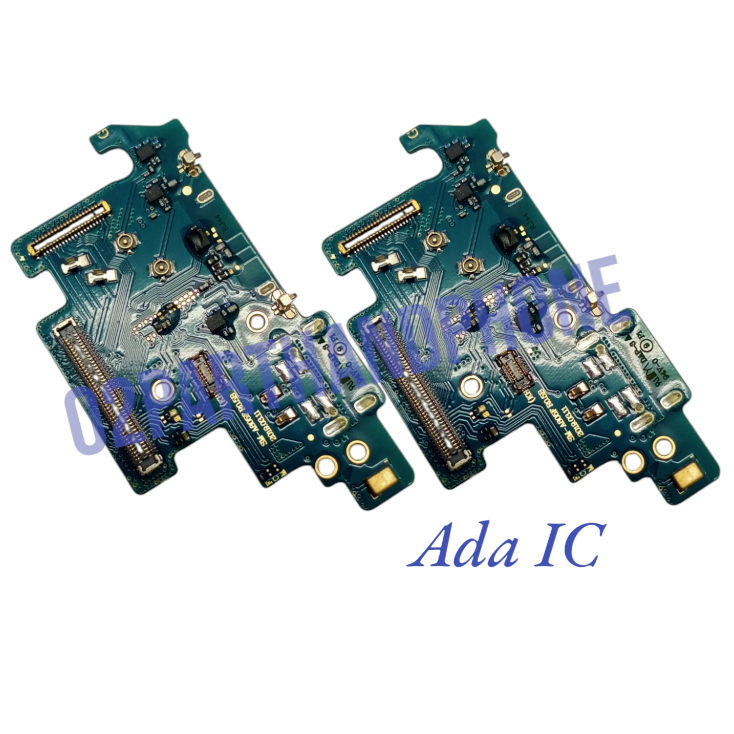 Papan Konektor Charger+Mic+Con Sim For Samsung A80 Sm-A805F Ada IC
