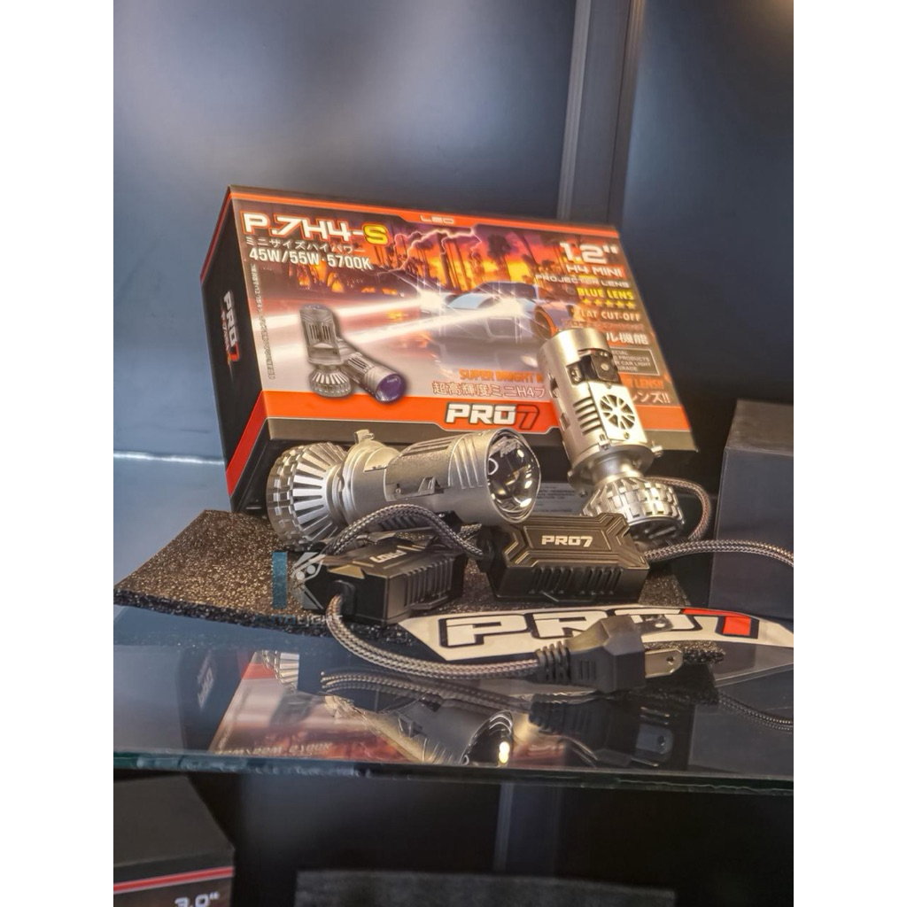 MINI BILED PRO7 P.7H4-S | H4 CAHAYA BILED PRO7 P.7H4-S | H4 45W/55W | H4 PRO7