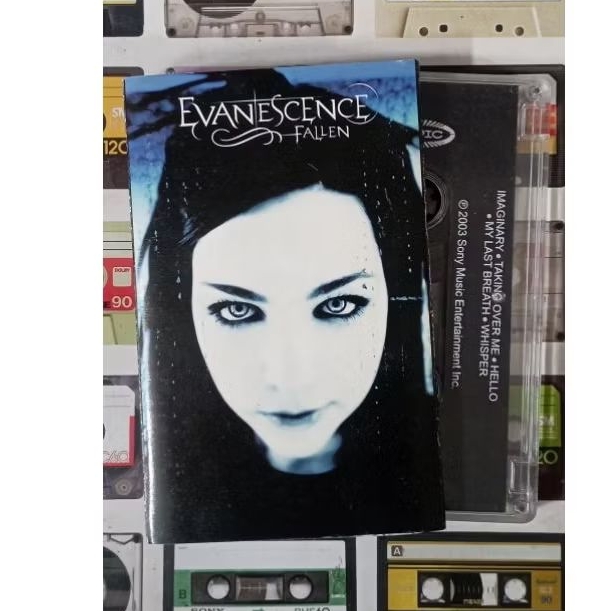 kaset pita band evanescence fallen