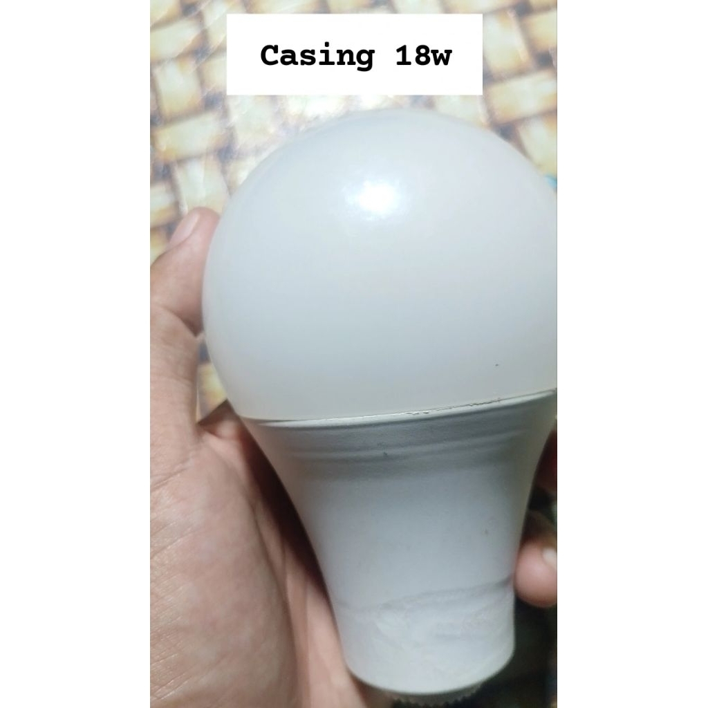 Lampu Led Off/Mati Retur Pabrik 18 Watt BULB Casing Putih Layak Rekondisi