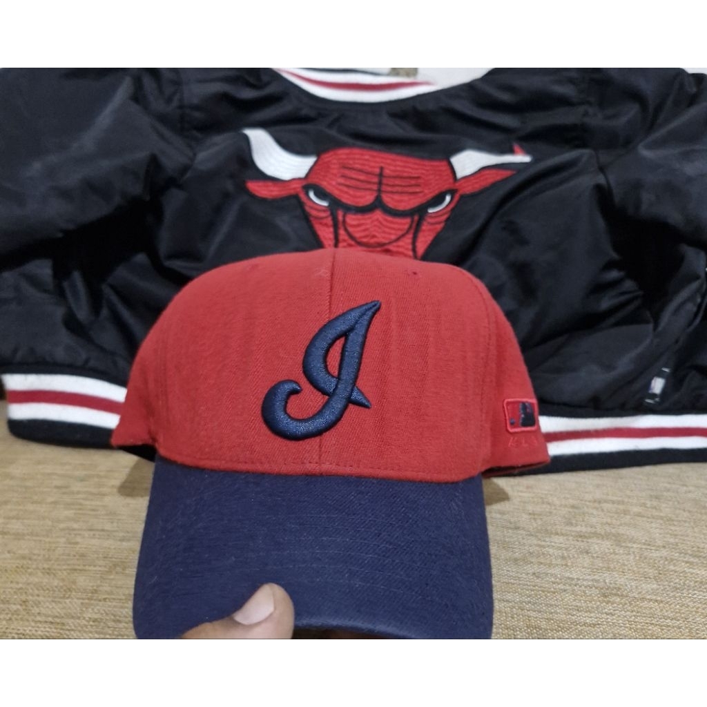topi mlb indians