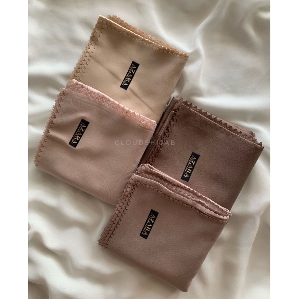 ZARA HIJAB MUSLIMAH SEGIEMPAT POLOS TERLARIS COD TERMURAH