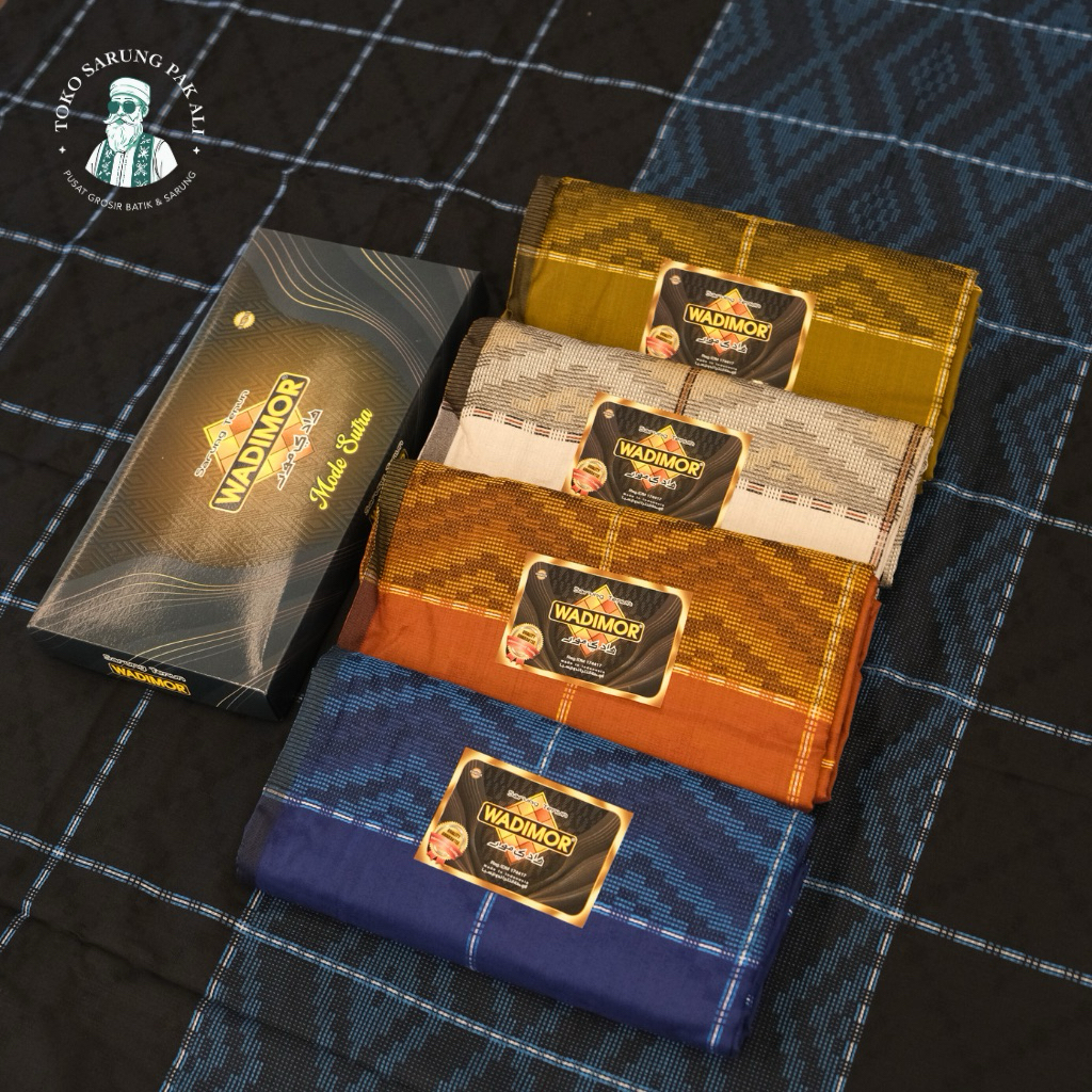 Sarung Pak Ali - Sarung Wadimor Pen Mode Sutra/Sarung Pria/Sarung Wadimor