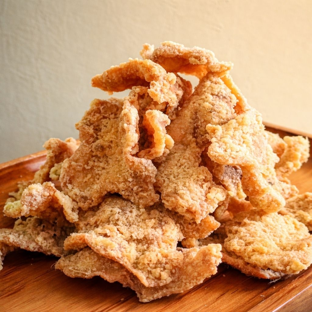 KERIPIK KULIT AYAM / KULIT AYAM KRISPI /KULIT AYAM KERING