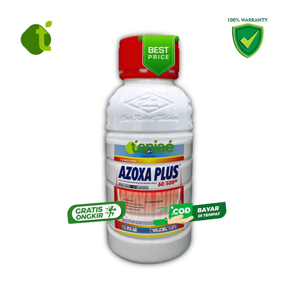 FUNGISIDA - AZOXA PLUS 560 SC - 200 ml - Cap Kapal Terbang klorotalonil daconil amistartop zorvec