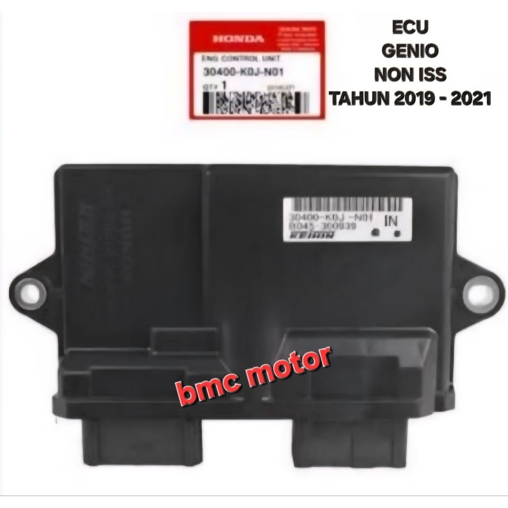 ECU ECM CDI GENIO NON ISS TIDAK IDLING STOP TAHUN 2019 - 2021 30400-KOJ-N01 ORIGINAL
