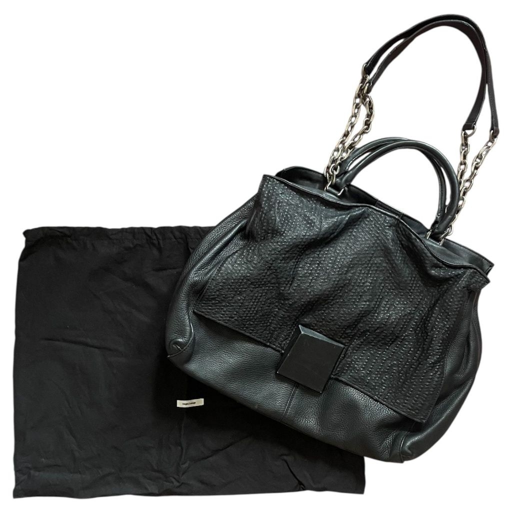 Rouge & Lounge RL Bianco Leather Shoulder Bag Tas Kulit Asli