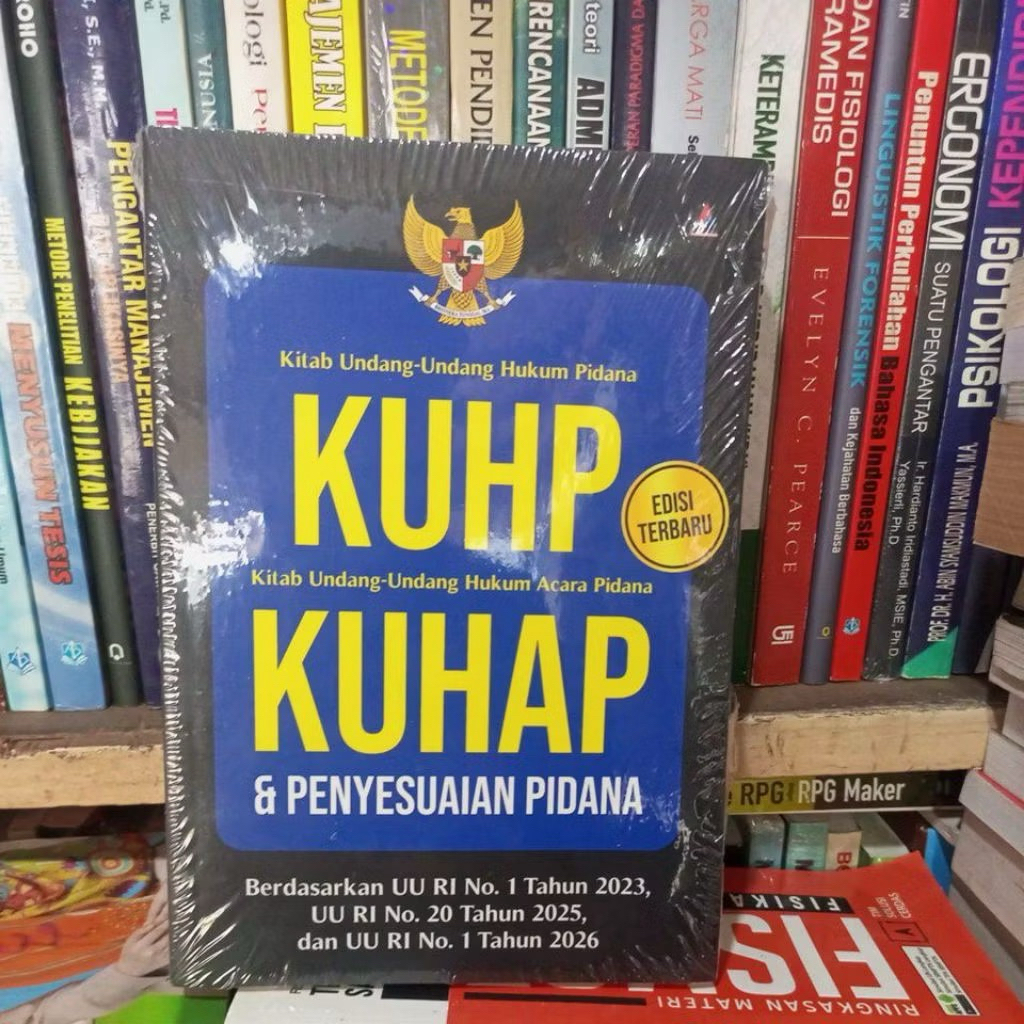 Buku KUHP & KUHAP DAN PENYESUAIAN PIDANA EDISI TERBARU