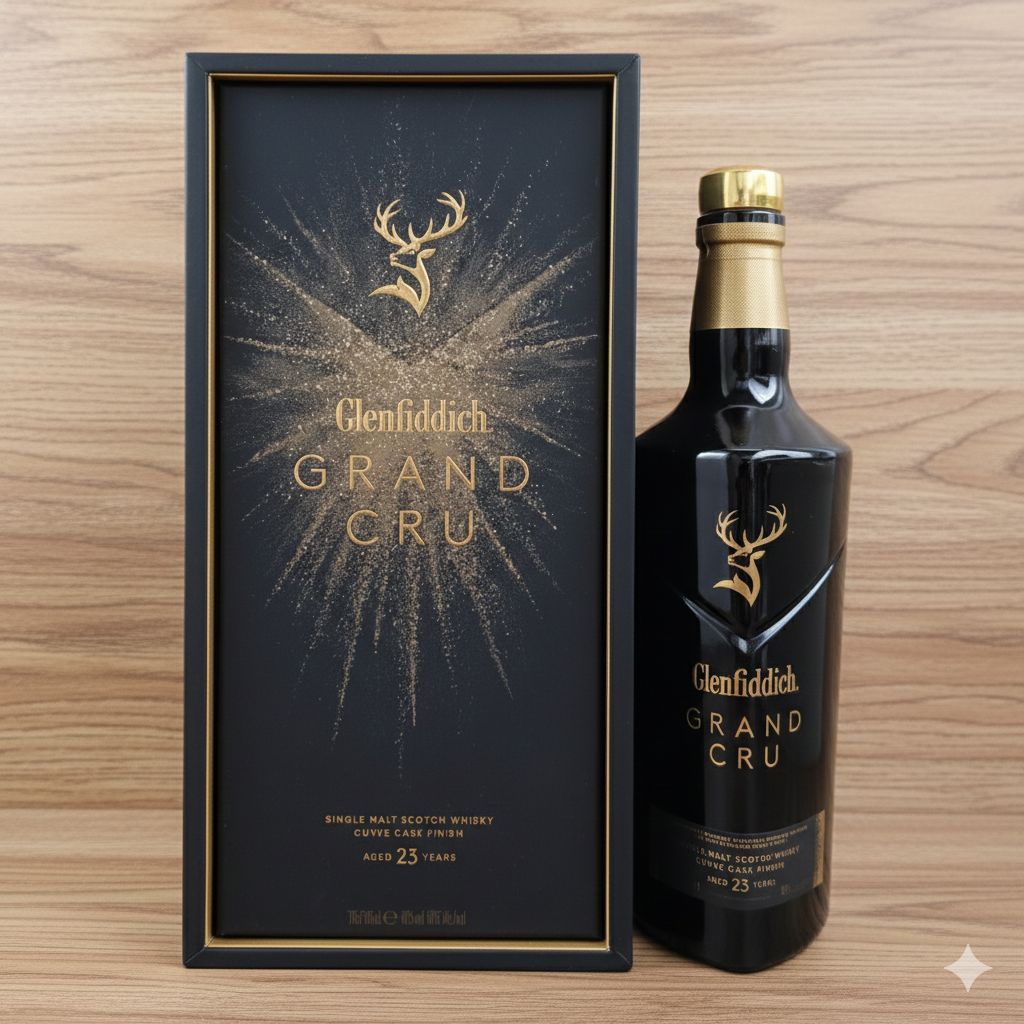 Botol Kosong Glenfiddich 23 Years Grand Cru 700ml + Box